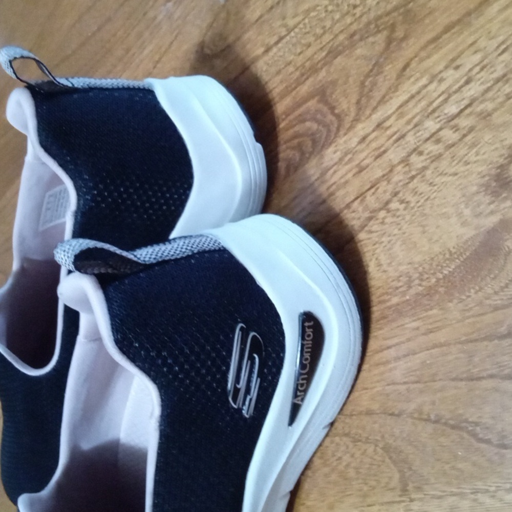 Navy Blue Skechers Sz 10 - Picture 6 of 8